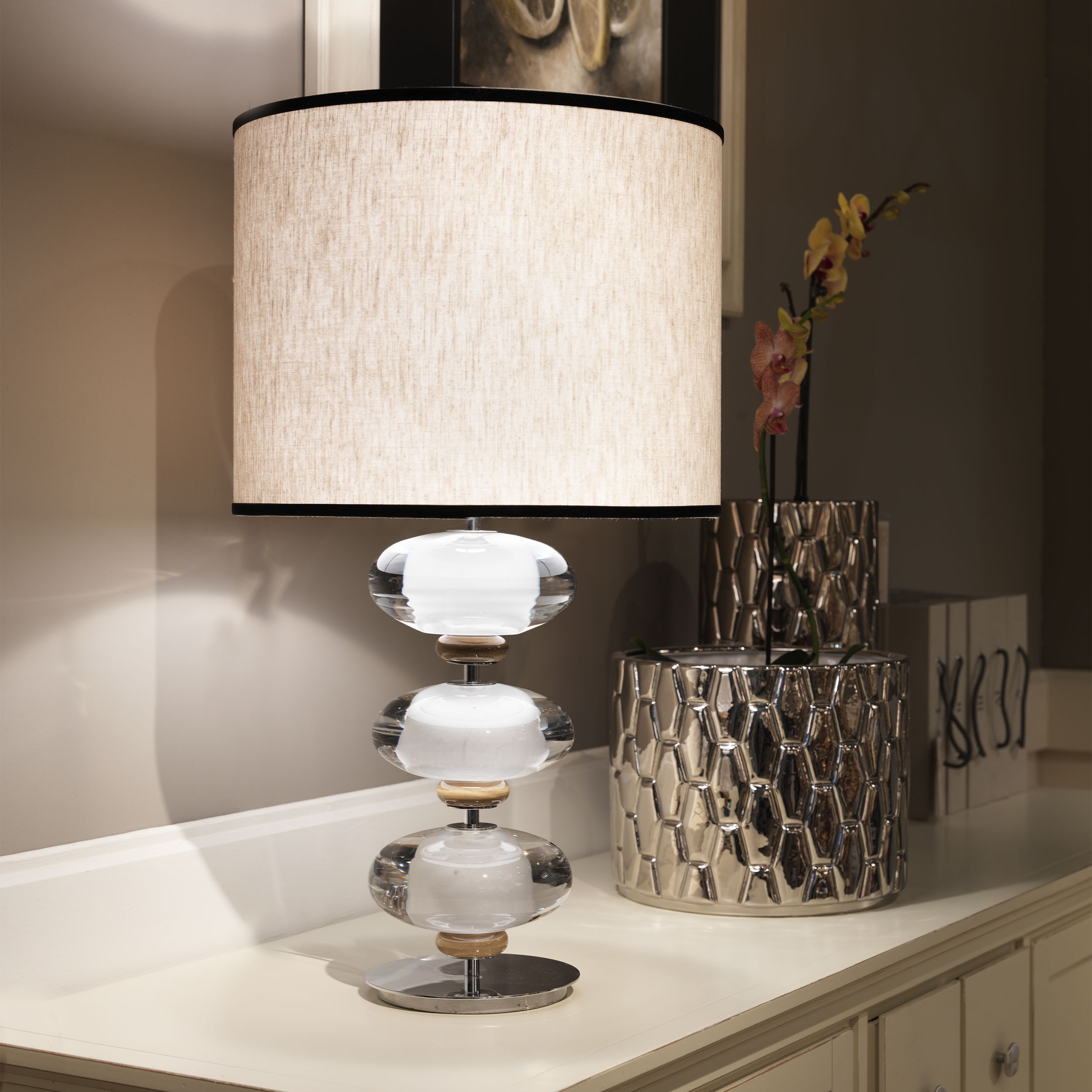Stone - Table lamp with shade
